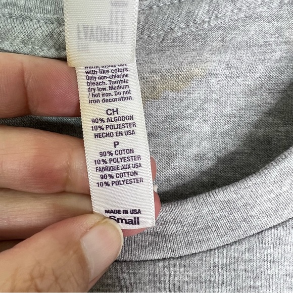 Bella Twin Peaks Double R Diner Short Sleeve Graphic T-Shirt in Grey Women’s S - Picture 6 of 10